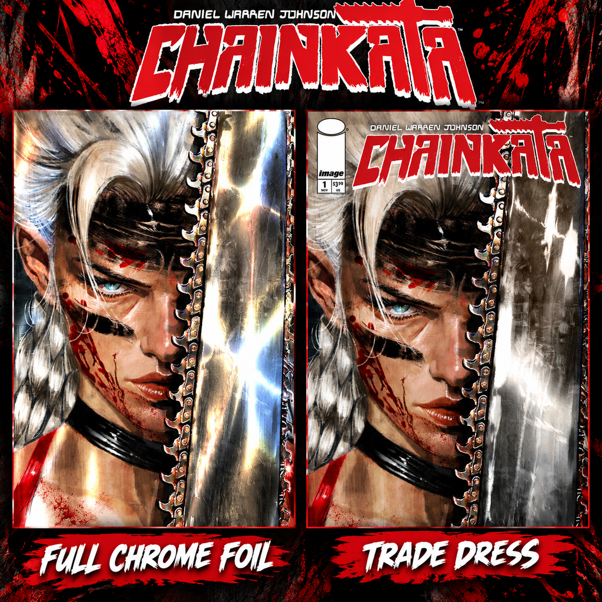 Chainkata 2 book Joel Herrera Set: Trade and Full chrome foil LTD 500