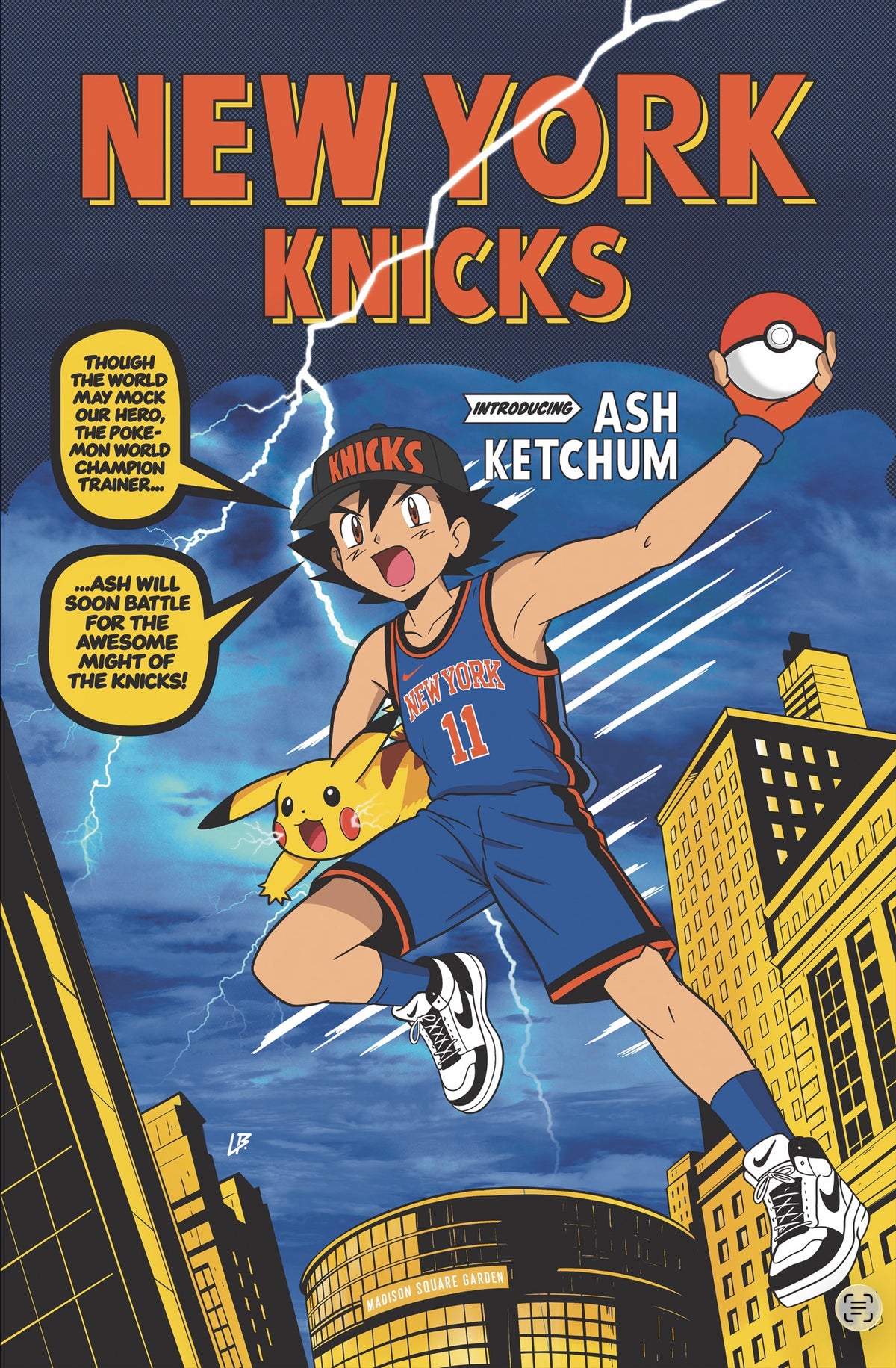 Set: Foil and Trade Knicks Ash LTD 50