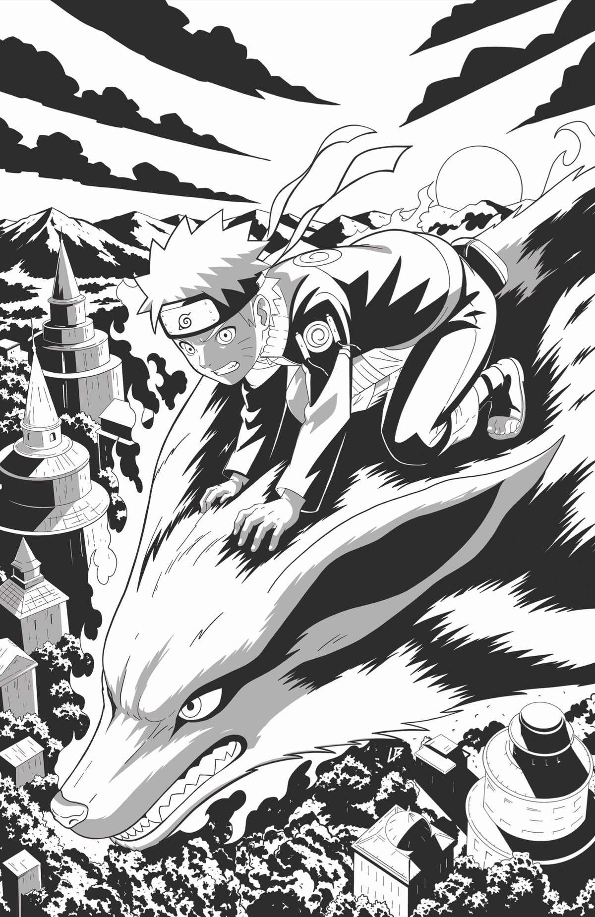 Metal 9 tails