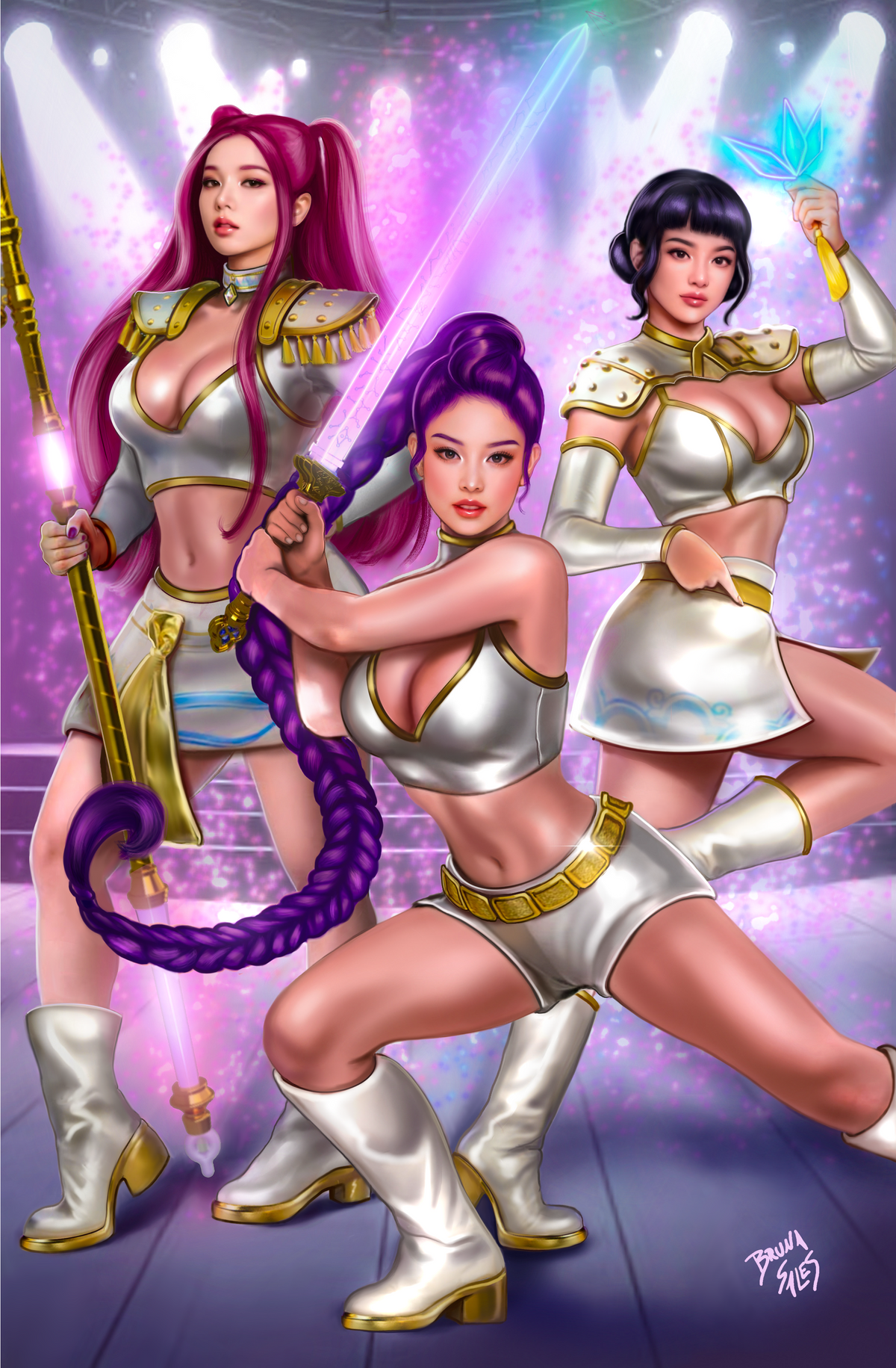 NYCC: Set Virgin and Demon Foil K-pop LTD 50