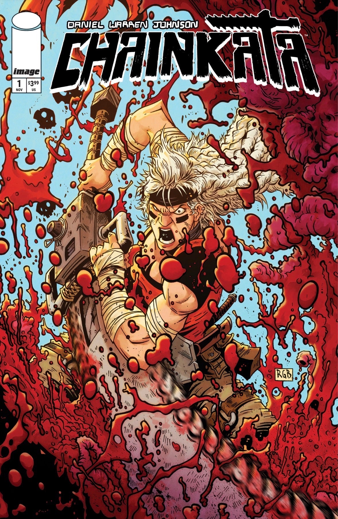 Chainkata Ryan G Browne Bloody Cover LTD 500
