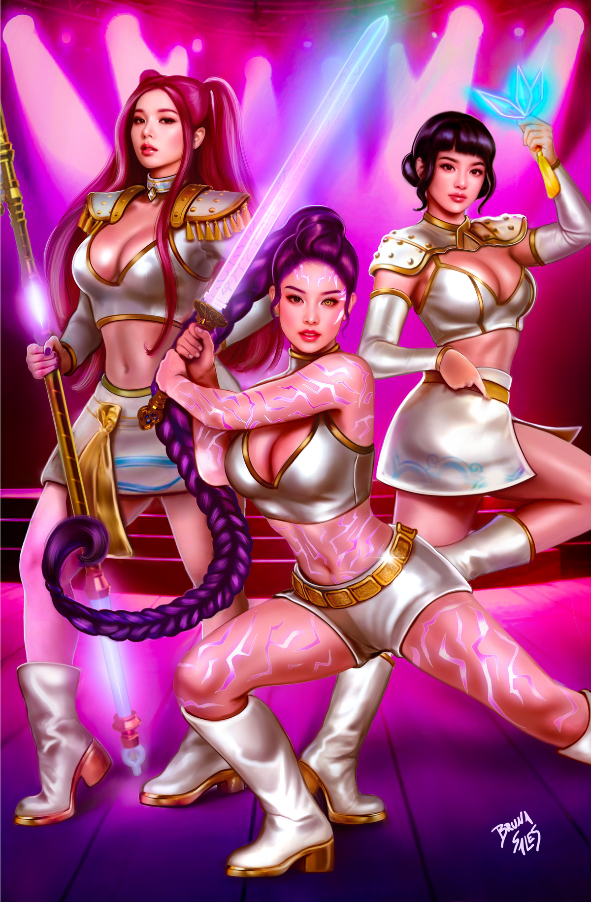 NYCC: Set Virgin and Demon Foil K-pop LTD 50