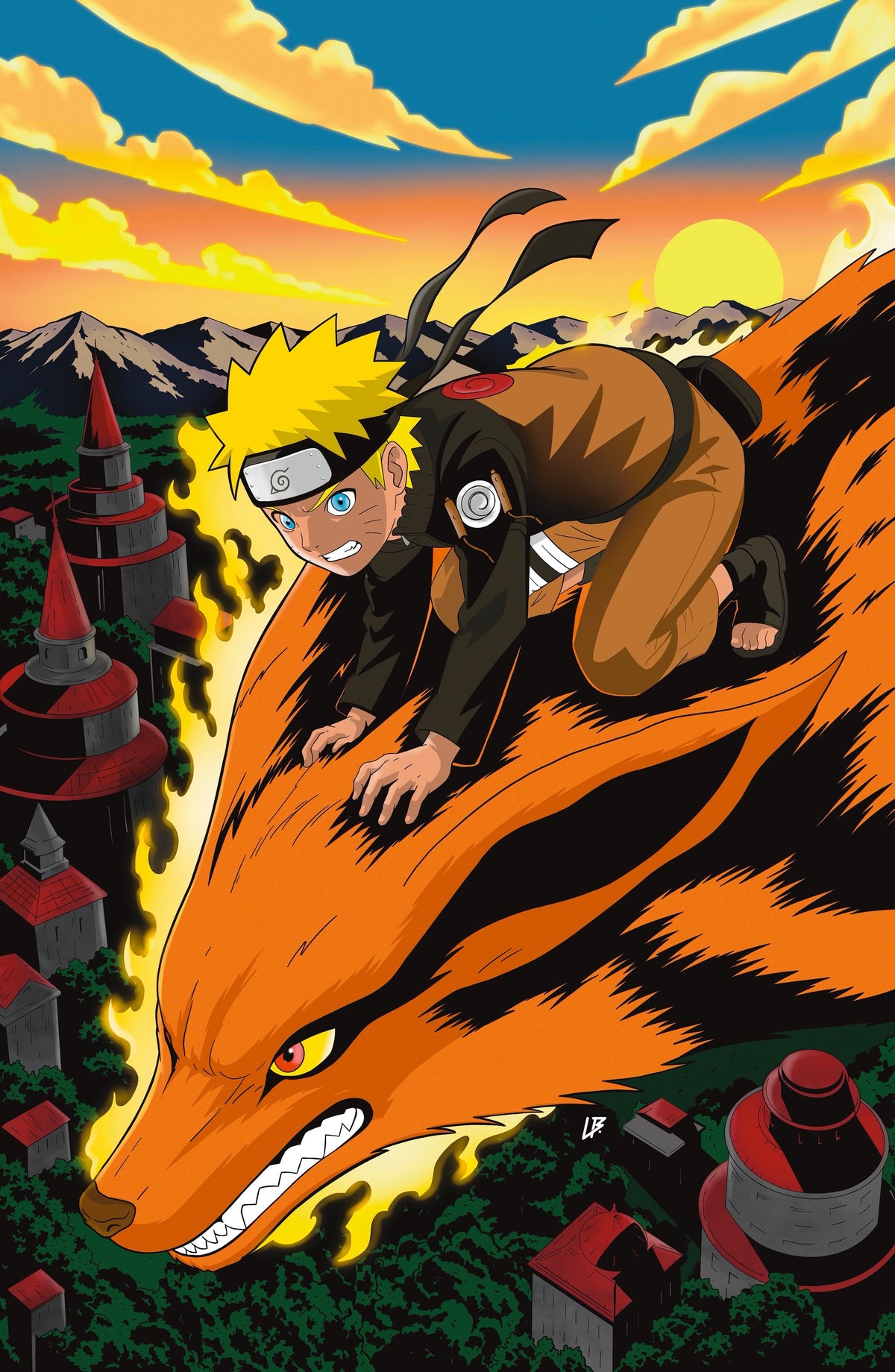 NYCC: Set Foil and Virgin Naruto Riding 9 Tails LTD 50