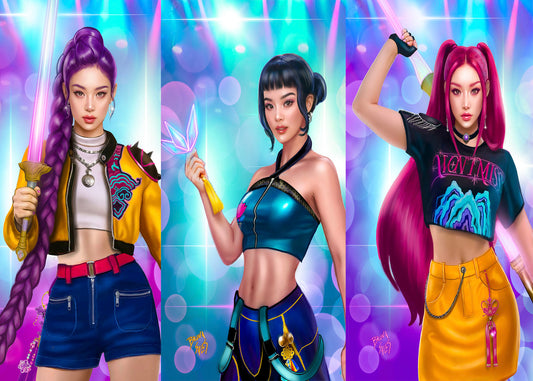 NYCC KPop Pin-Up Art Book Set LTD 30