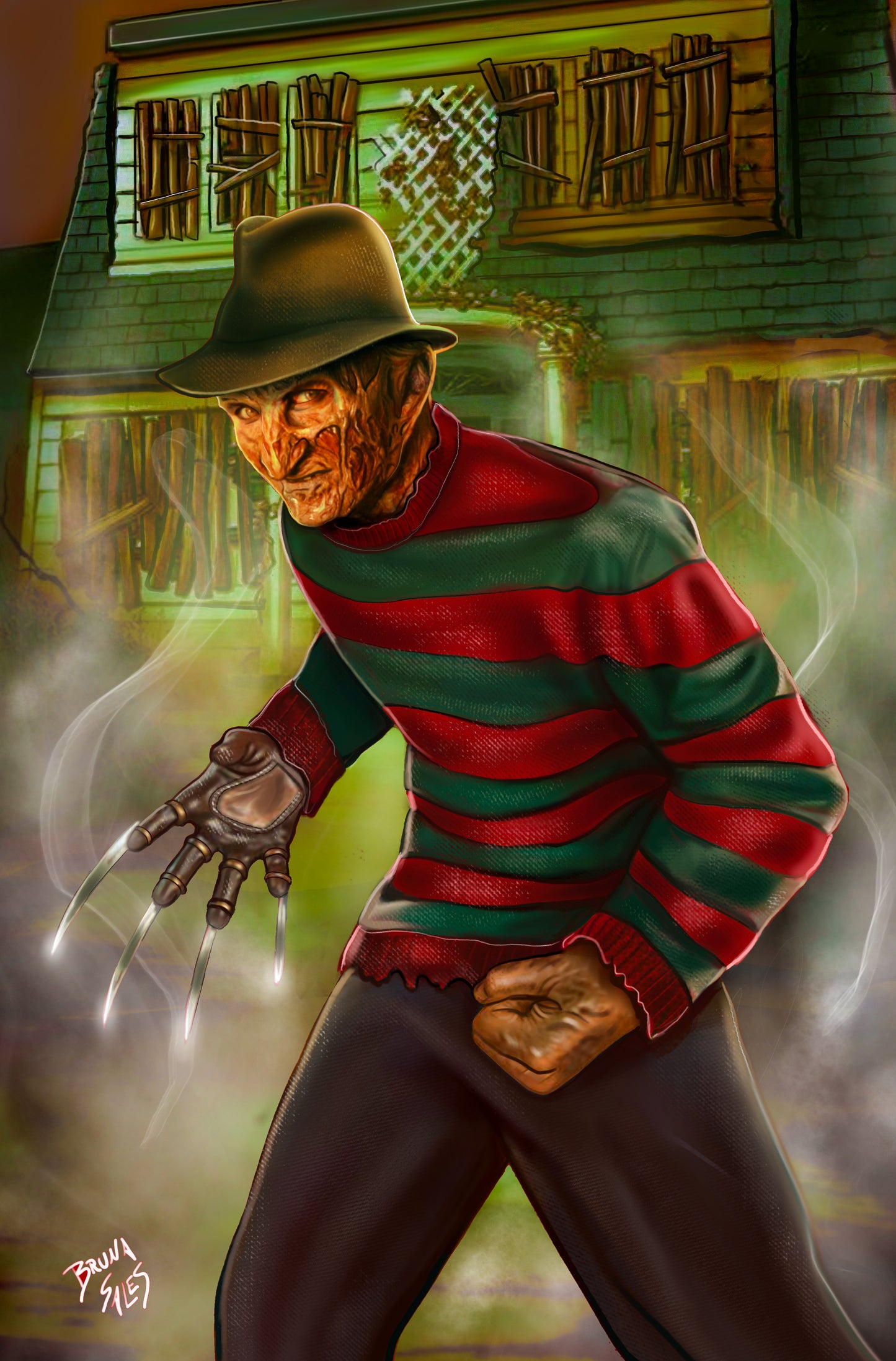 Blaze Ink & Knuckle Freddy Magma Foil