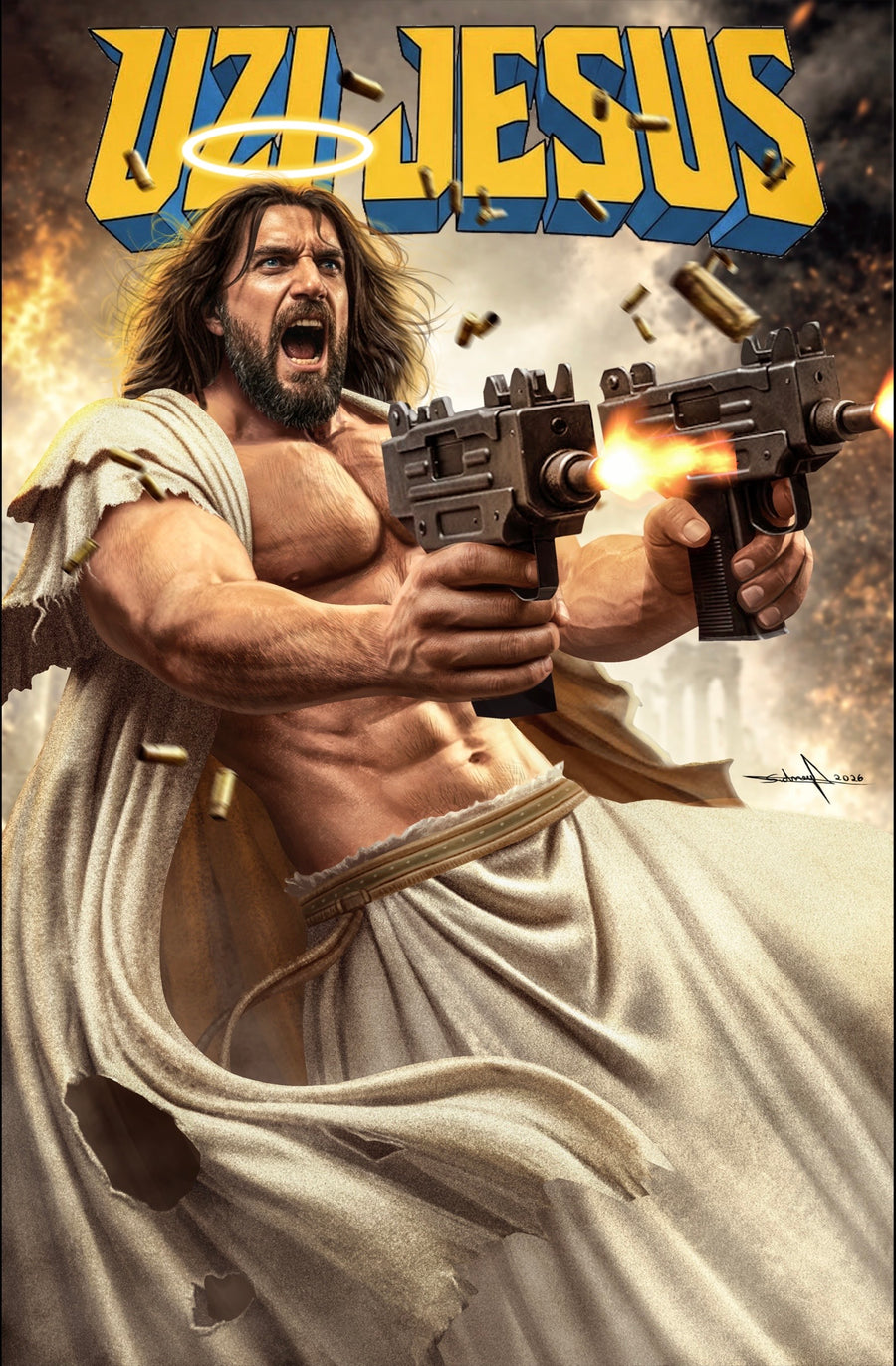 NYCC Set: Uzi Jesus Trade and Virgin Foil LTD 75 “The official, unofficial”