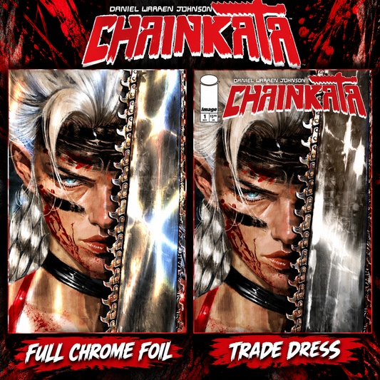Chainkata 2 book Joel Herrera Set: Trade and Full chrome foil LTD 500