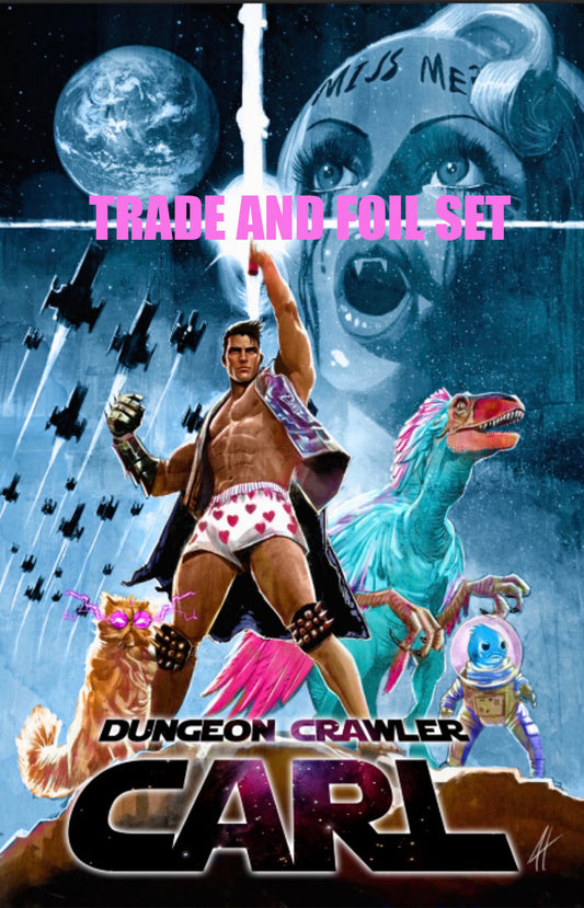SET: TRADE AND FOIL DUNGEON CRAWLER CARL #0 HERRERA PRESALE