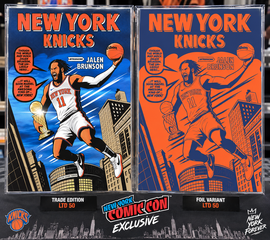 NYCC Exclusive: Jalen Brunson King of New York Set!
