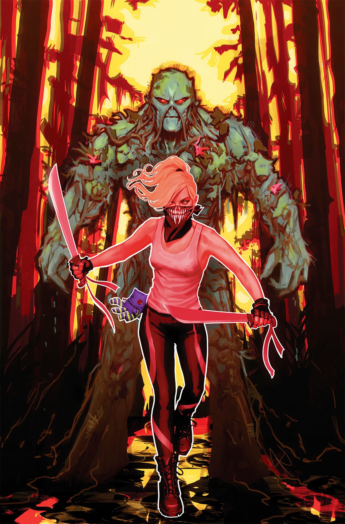 HALLOWEEN SALE! ONLY $25! SIKTC Swamp Thing Virgin Foil LTD 750